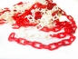 Preview: plastic-barrier-chain-3-mm-red-white
